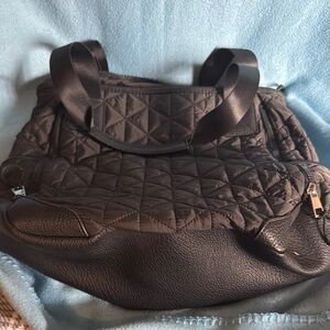 Black Quilted Women's Bag